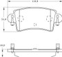 Imagen de PASTILLAS DE FRENO TRASERAS RENAULT MASTER 2.5-2.8